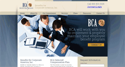 Desktop Screenshot of bcabenefits.com